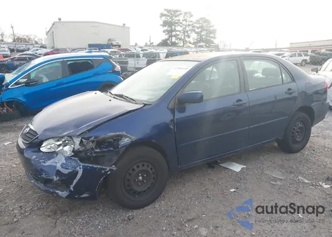 2008 Toyota Corolla Le z USA, uszkodzony, nr VIN 2T1BR32E68C857983